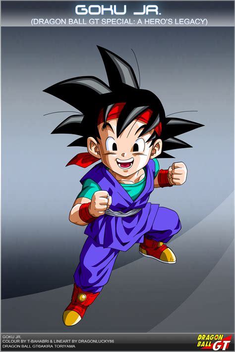 dragon ball gt goku jr|who is goku junior.